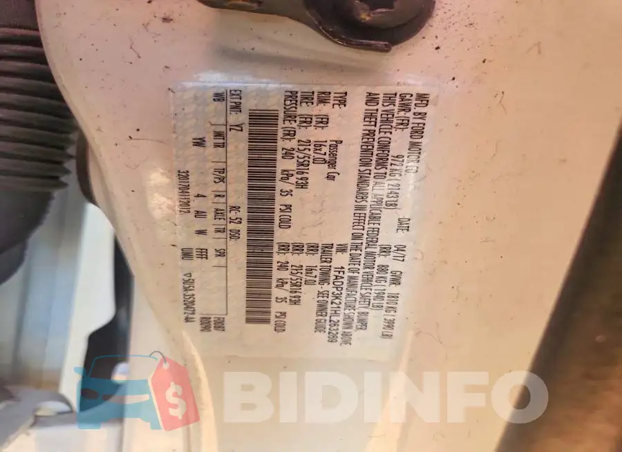 1FADP3K21HL263269 Photo# 12