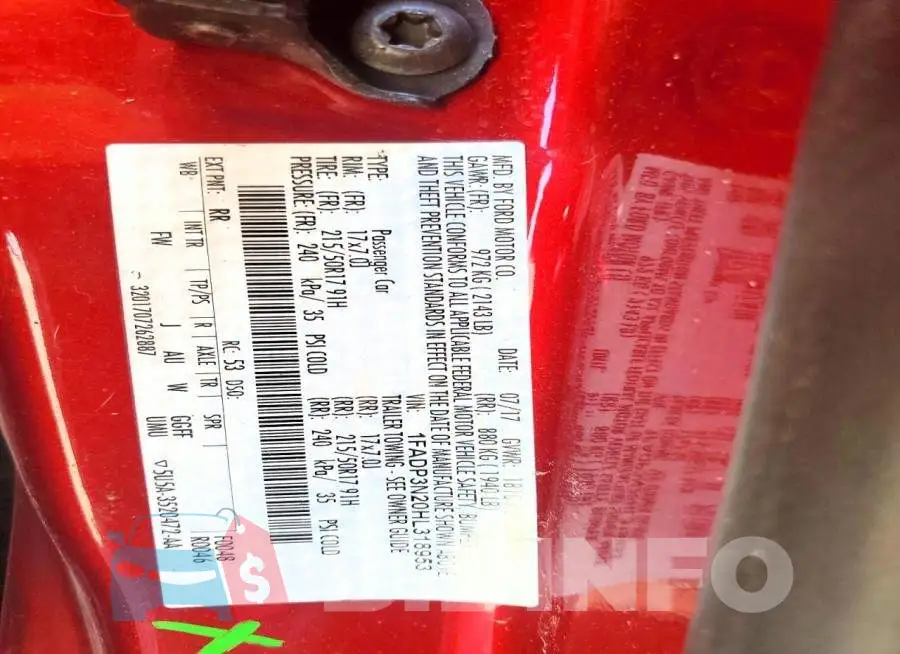 1FADP3N20HL318953 Photo# 12