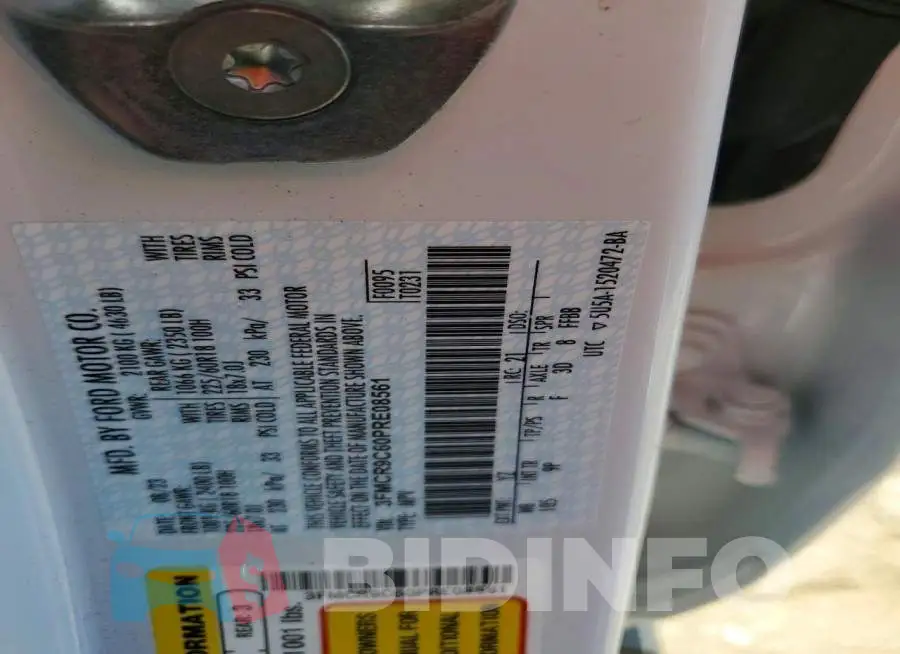 3FMCR9C60PRE08561 Photo# 12