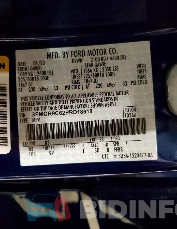 3FMCR9C62PRD18618 Photo# 13