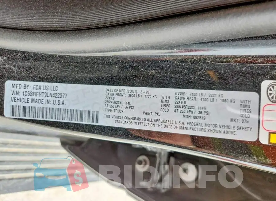 1C6SRFHT9LN422377 Photo# 13