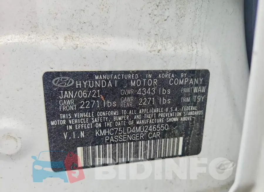 KMHC75LD4MU246550 Photo# 12