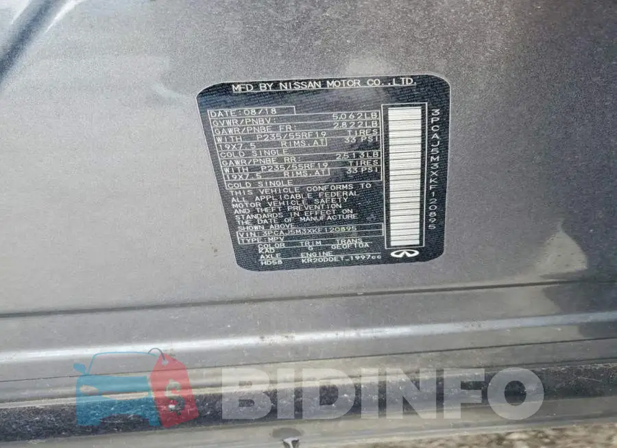 3PCAJ5M3XKF120895 Photo# 13