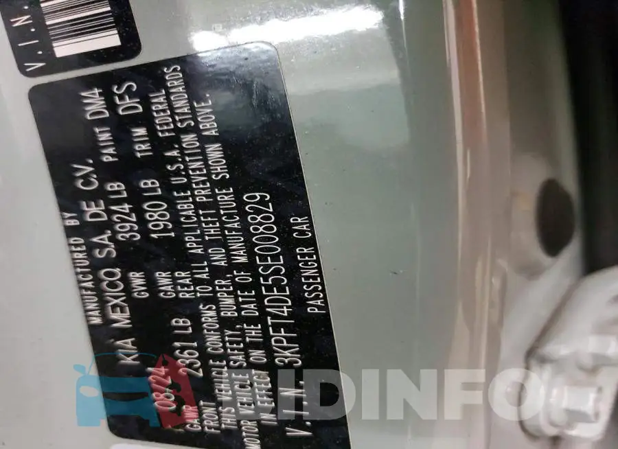 3KPFT4DE5SE008829 Photo# 13