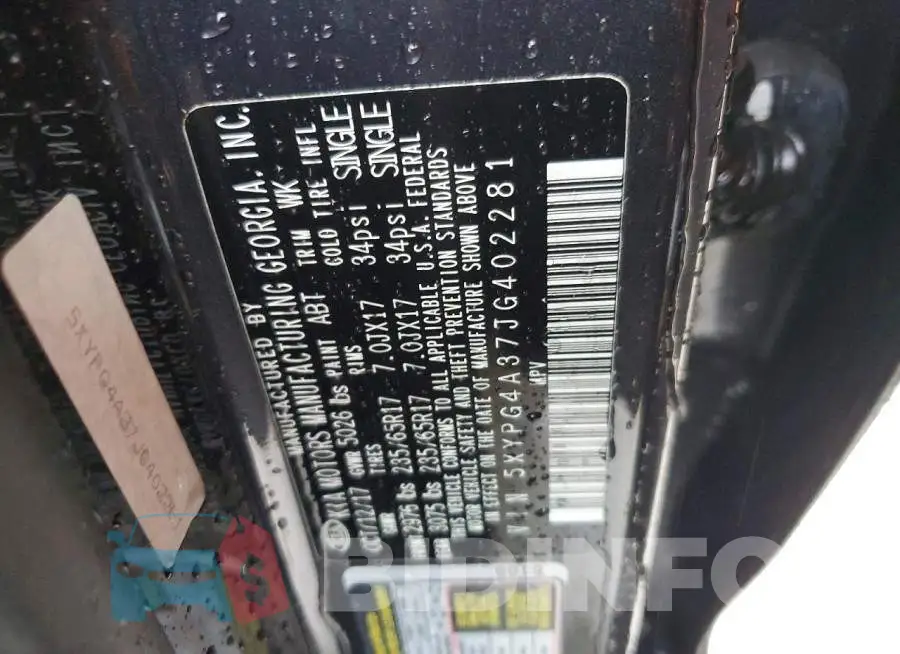 5XYPG4A37JG402281 Photo# 12