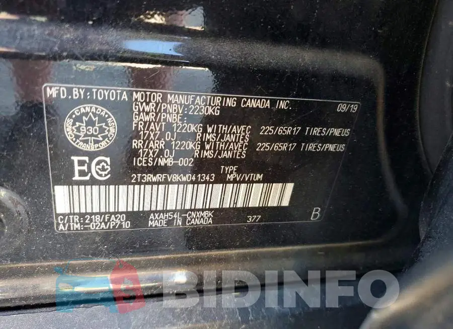 2T3RWRFV8KW041343 Photo# 13