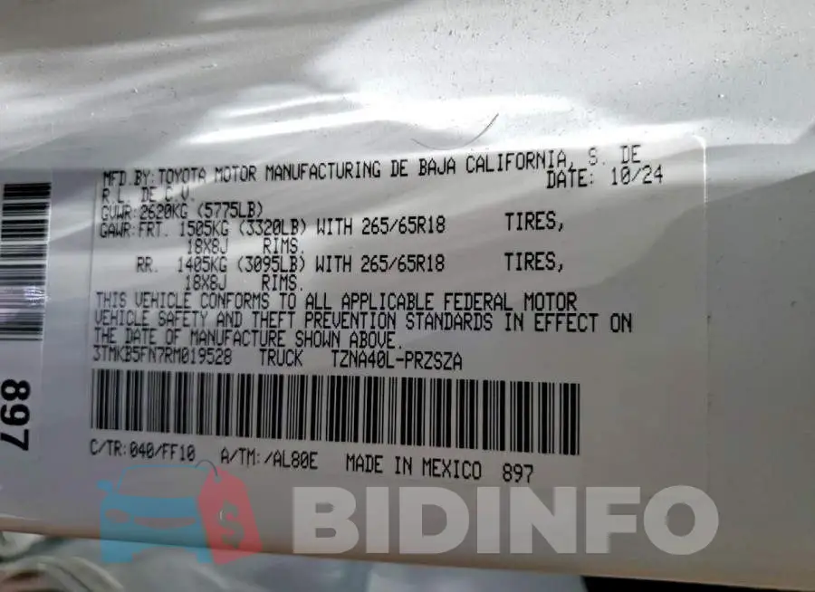 3TMKB5FN7RM019528 Photo# 12