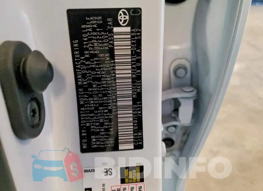 5YFB4MDE6RP145394 Photo# 12