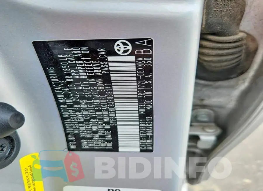 5YFBURHE8JP838141 Photo# 13