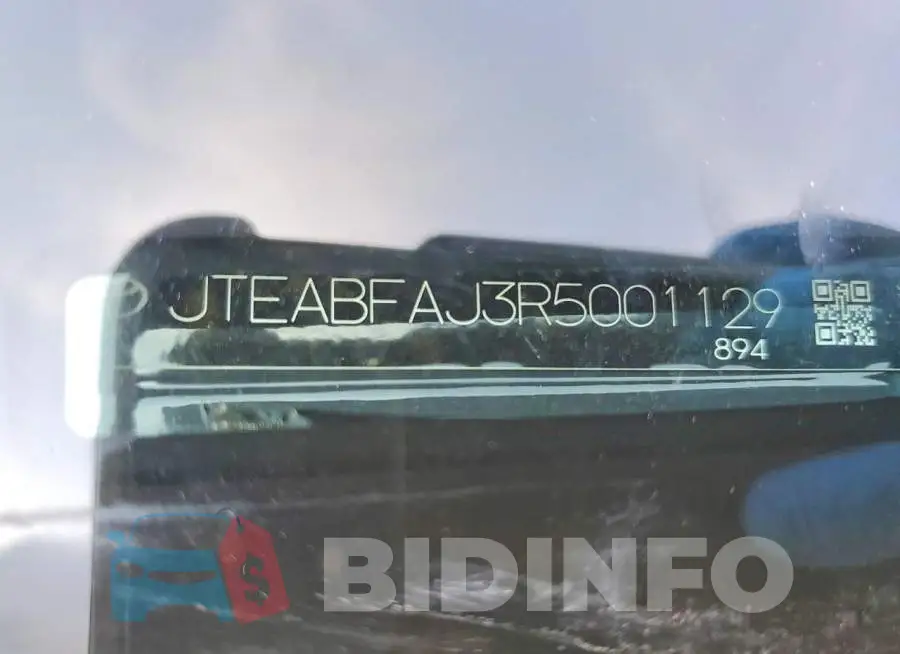 JTEABFAJ3R5001129 Photo# 13