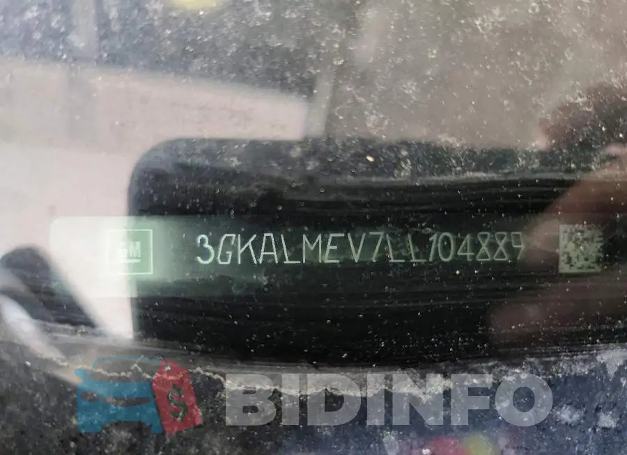 3GKALMEV7LL104889 Photo# 12