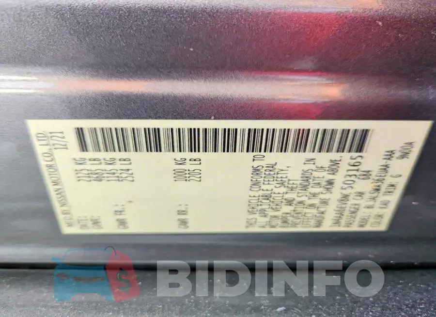 1N4AA6EV8NC503165 Photo# 12