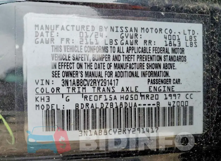 3N1AB8CV2RY291417 Photo# 12