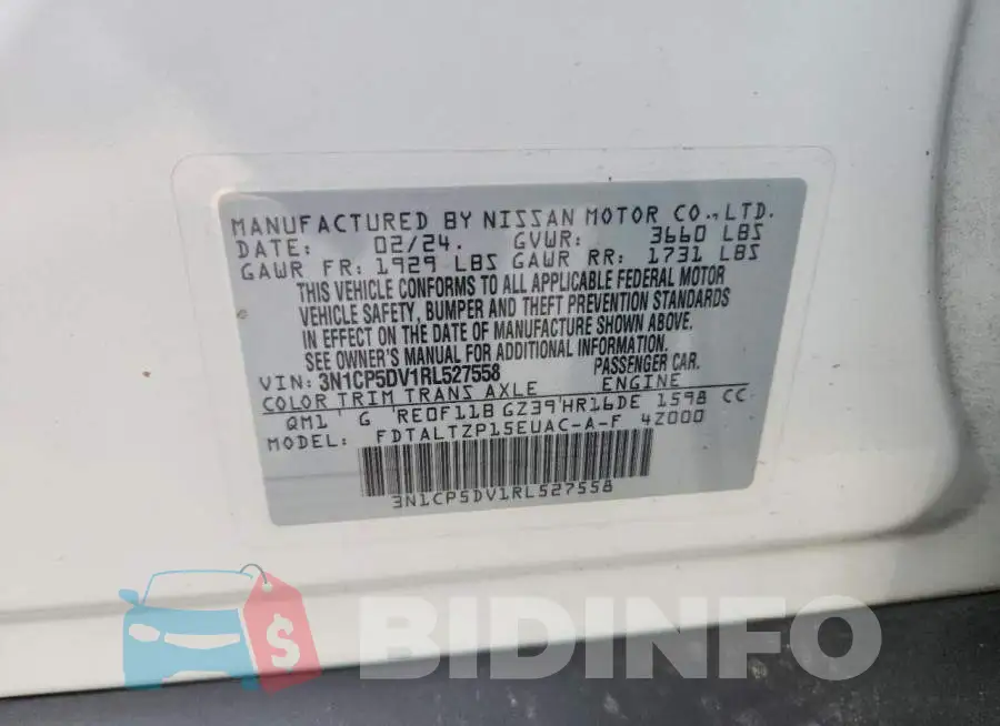 3N1CP5DV1RL527558 Photo# 12
