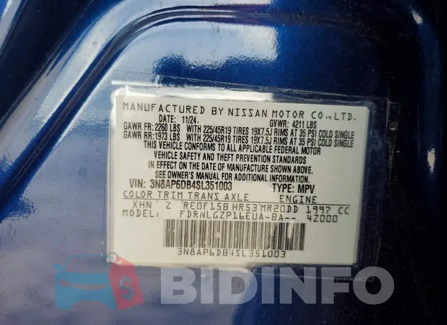 3N8AP6DB4SL351003 Photo# 14