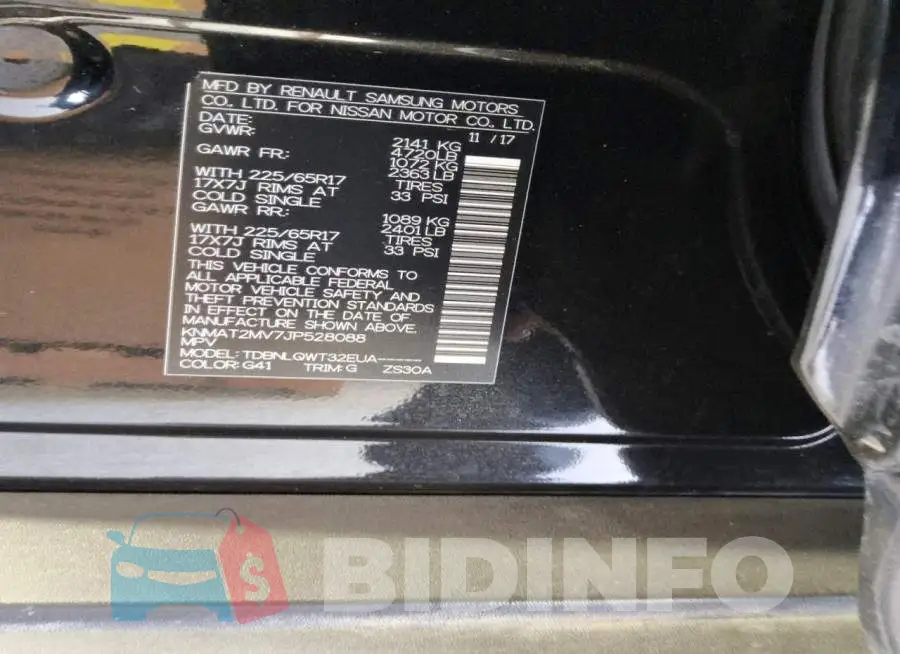 KNMAT2MV7JP528088 Photo# 14