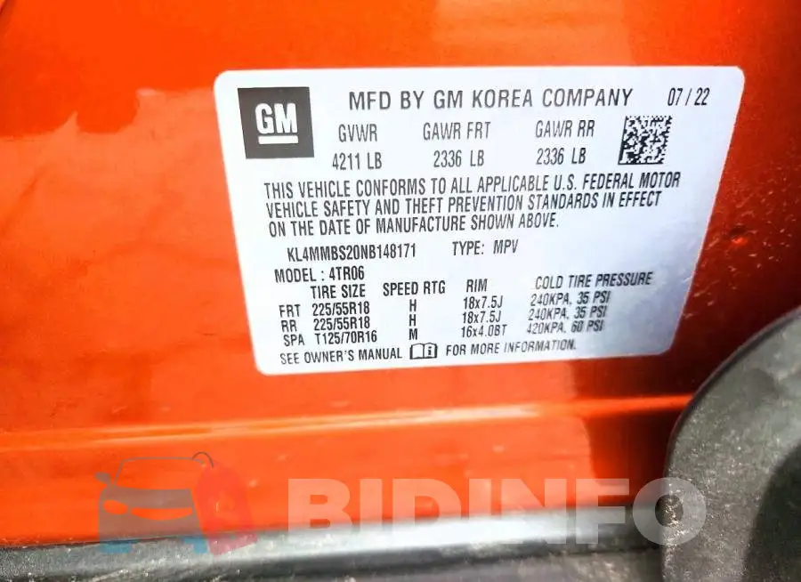 KL4MMBS20NB148171 Photo# 12