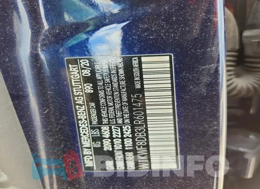 W1KWF8DB3LR601475 Photo# 12
