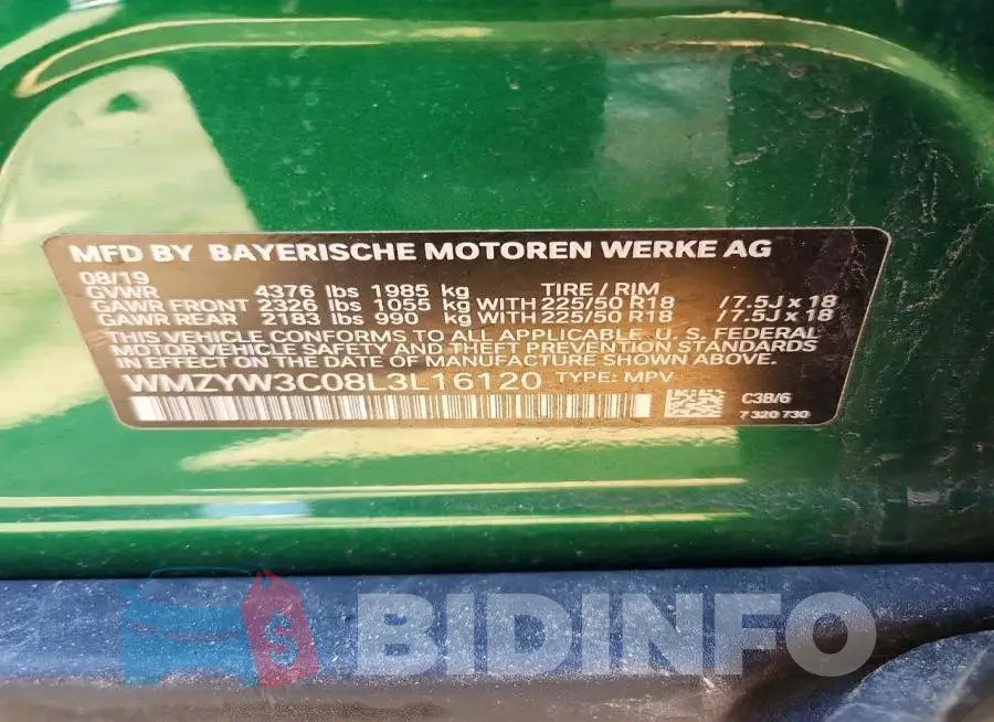 WMZYW3C08L3L16120 Photo# 12