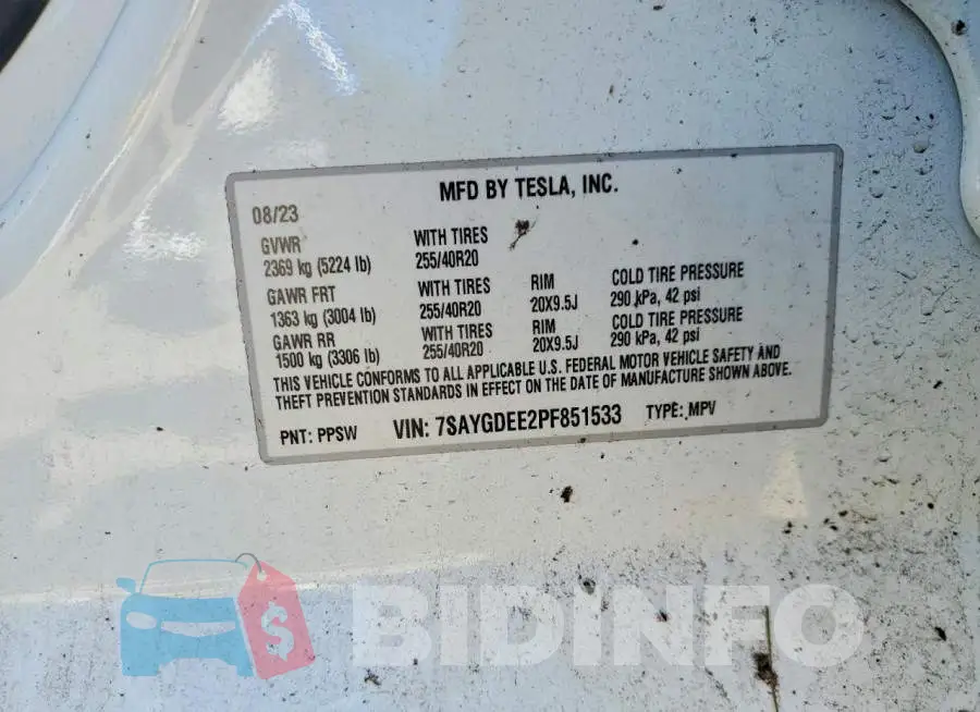 7SAYGDEE2PF851533 Photo# 13