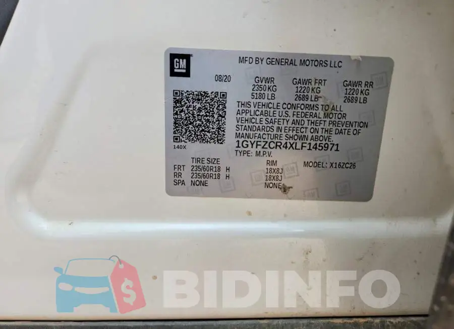 1GYFZCR4XLF145971 Photo# 14