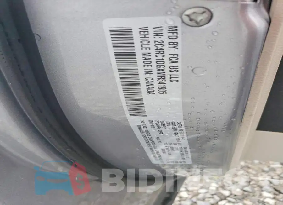 2C4RC1DGXMR541905 Photo# 13