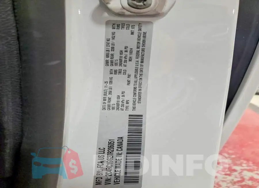 2C4RC1GG2TR206051 Photo# 13