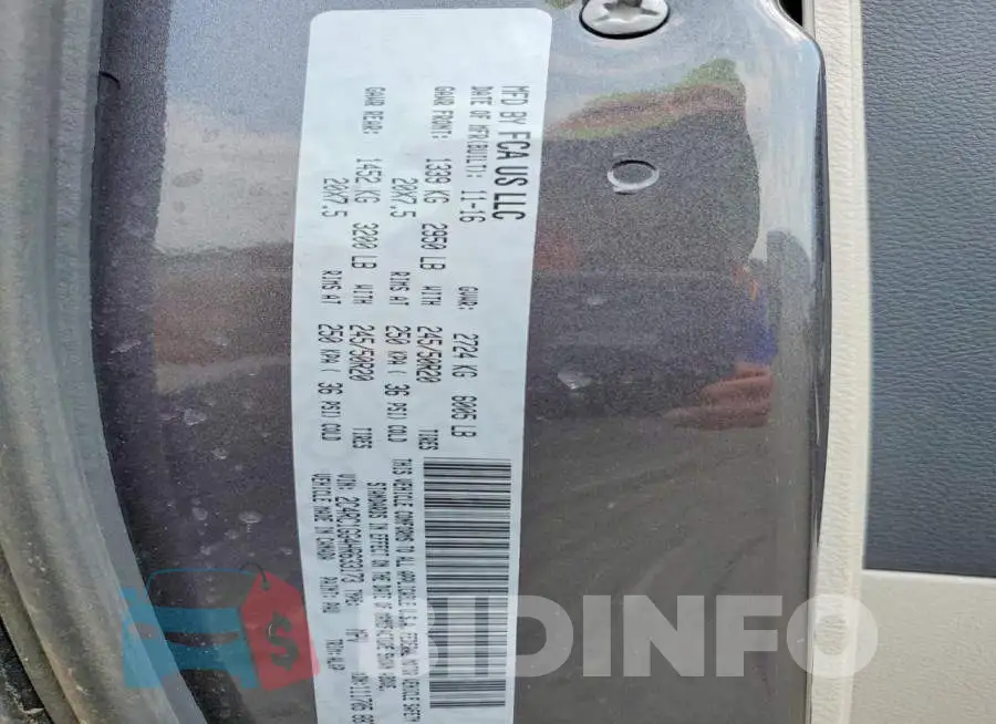 2C4RC1GG4HR633173 Photo# 13