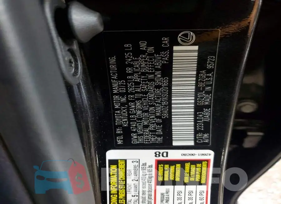 58ADZ1B1XSU201665 Photo# 13