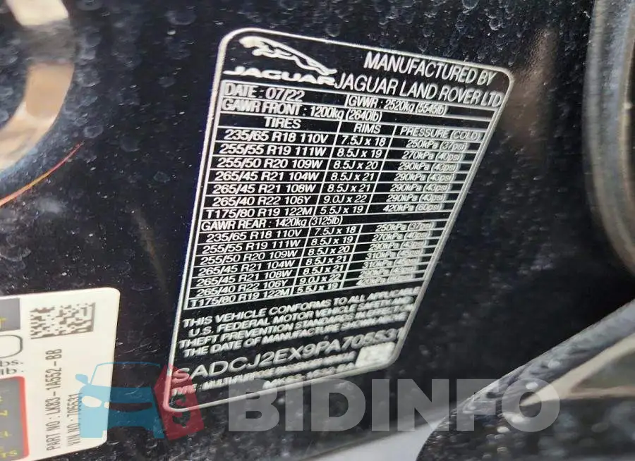 SADCJ2EX9PA705531 Photo# 14