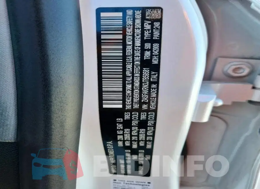 ZASFAKRN3J7B59581 Photo# 13