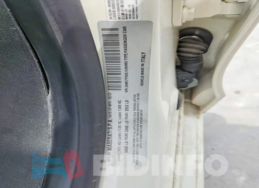 ZAM57YSAXJ1284993 Photo# 12