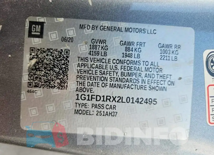 1G1FD1RX2L0142495 Photo# 12