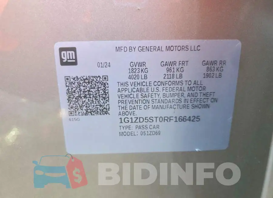 1G1ZD5ST0RF166425 Photo# 12