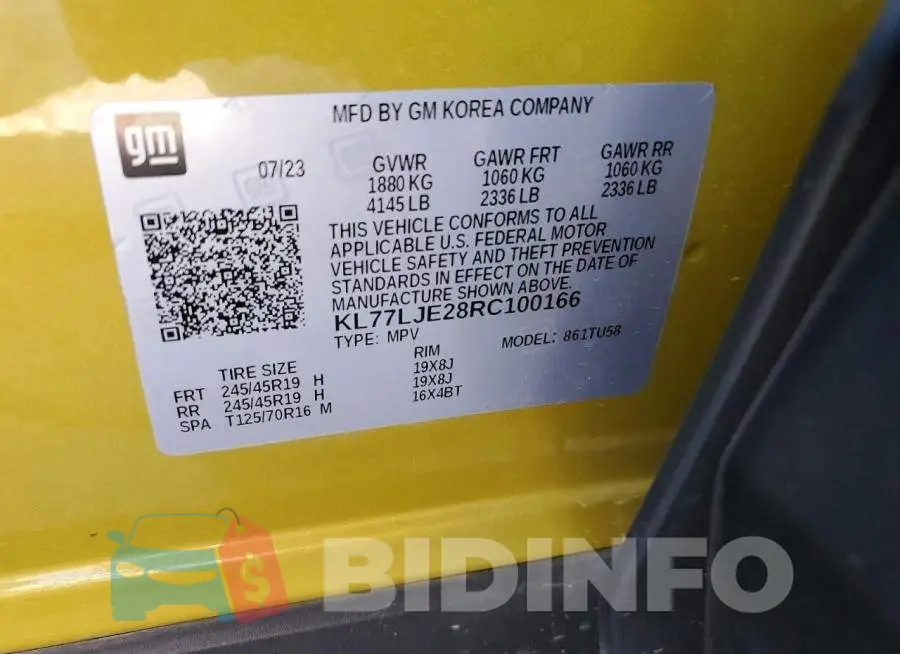KL77LJE28RC100166 Photo# 12