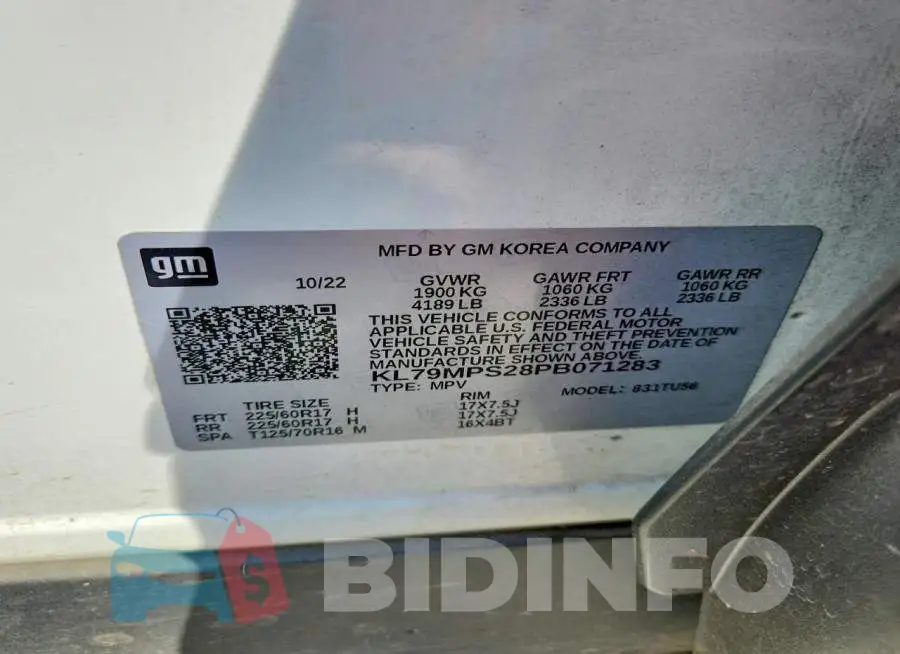 KL79MPS28PB071283 Photo# 13