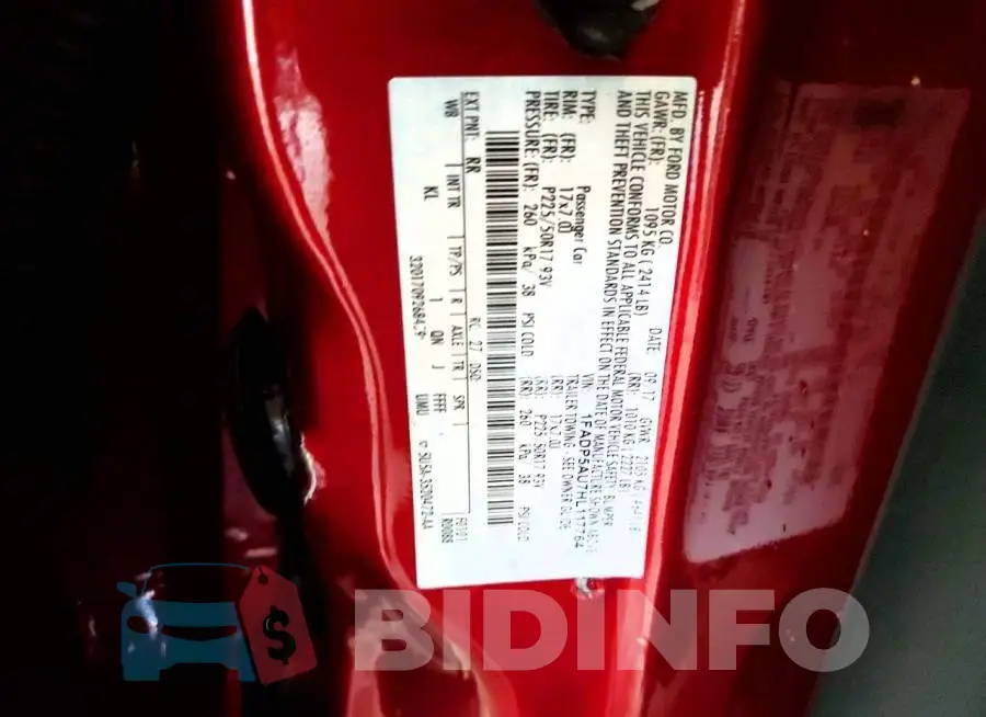 1FADP5AU7HL117764 Photo# 12
