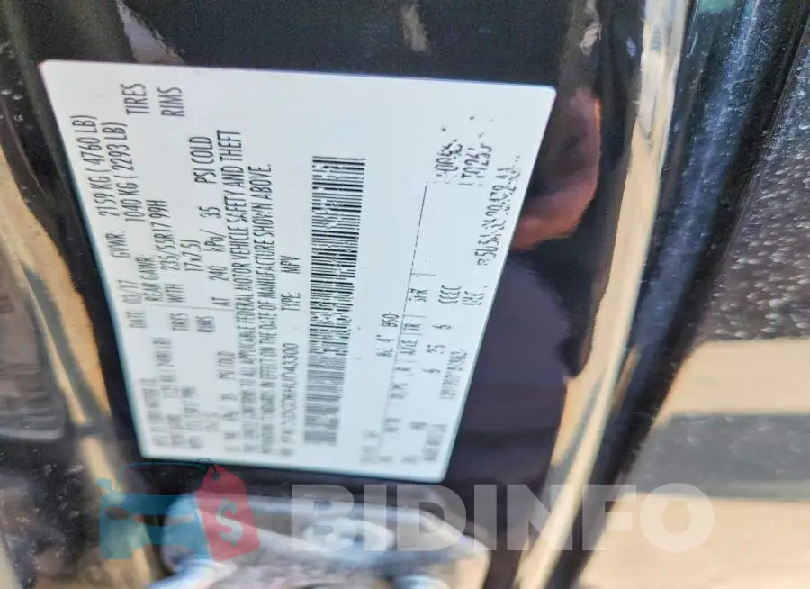 1FMCU9GD6HUD43300 Photo# 12