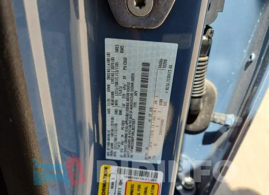 1FMEE9BP3RLB37057 Photo# 13