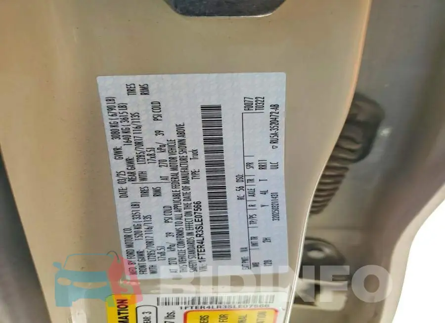 1FTER4LR3SLE07566 Photo# 12