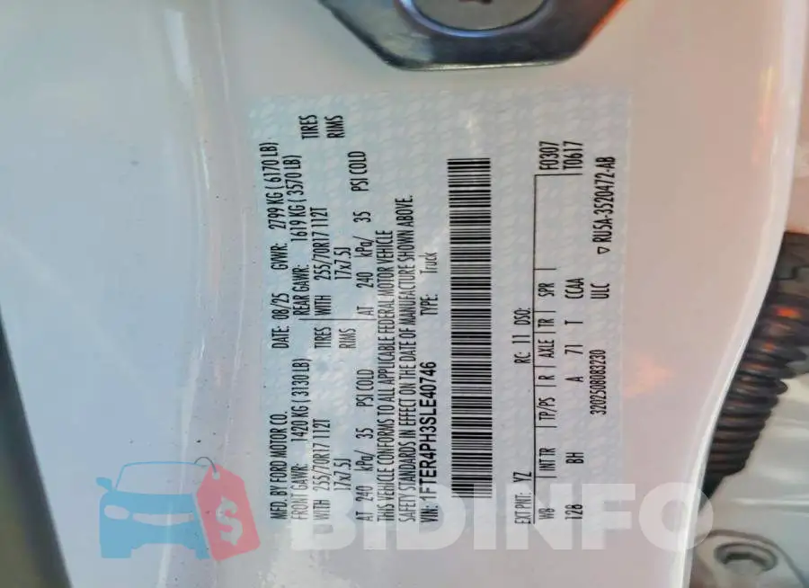 1FTER4PH3SLE40746 Photo# 12