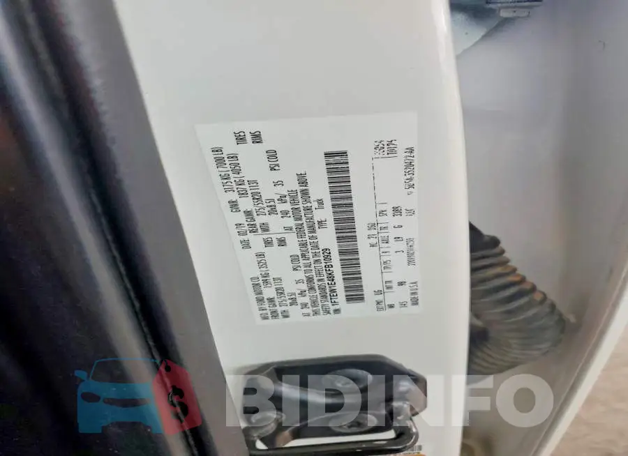 1FTEW1E48KFB10929 Photo# 12