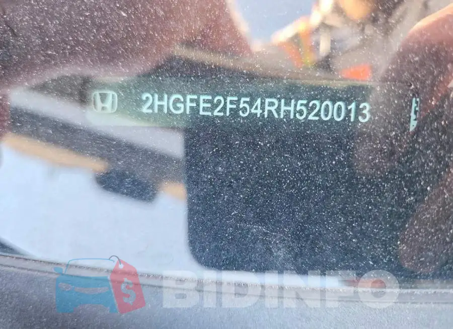 2HGFE2F54RH520013 Photo# 12