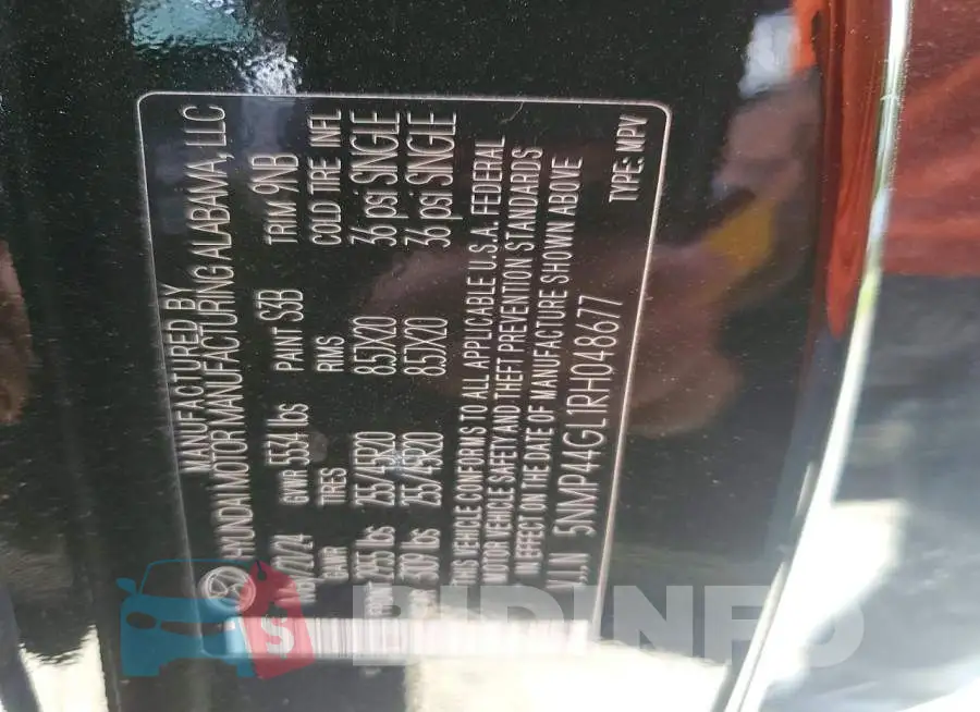 5NMP44GL1RH048677 Photo# 13