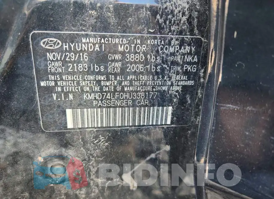 KMHD74LF0HU338177 Photo# 12