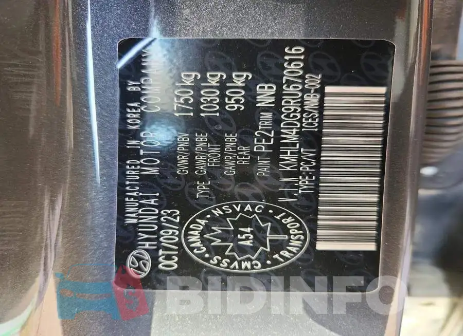 KMHLM4DG9RU670616 Photo# 12