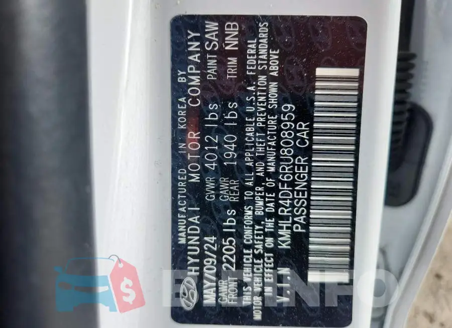 KMHLR4DF6RU808959 Photo# 13