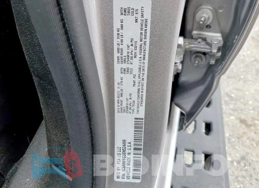 1C6RRFFG3SN524499 Photo# 12