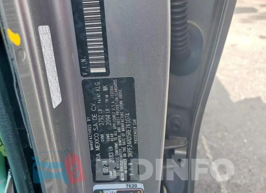 3KPF24AD5RE761074 Photo# 13