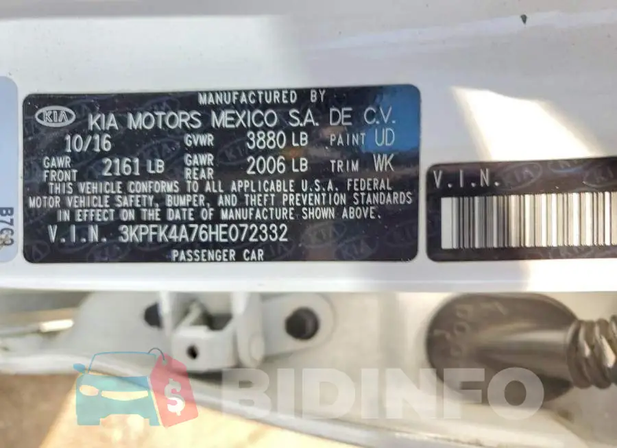 3KPFK4A76HE072332 Photo# 12
